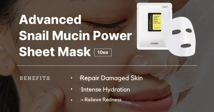 COSRX Snail Mucin Sheet Mask 10 EA