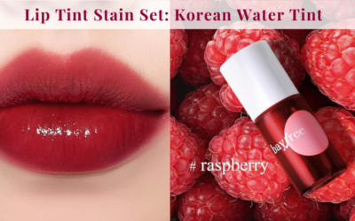 Lip Tint Stain Set: Korean Water Tint, Lightweight and Long-Lasting