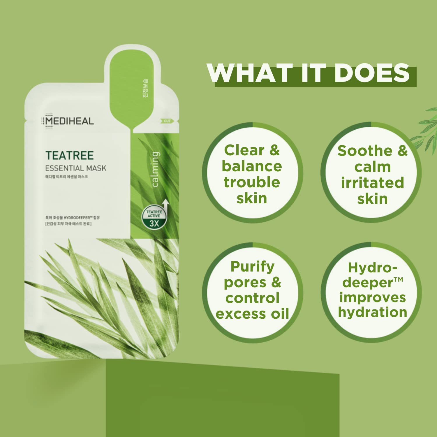 Mediheal Tea Tree Essential Blemish Control Mask - Image 3