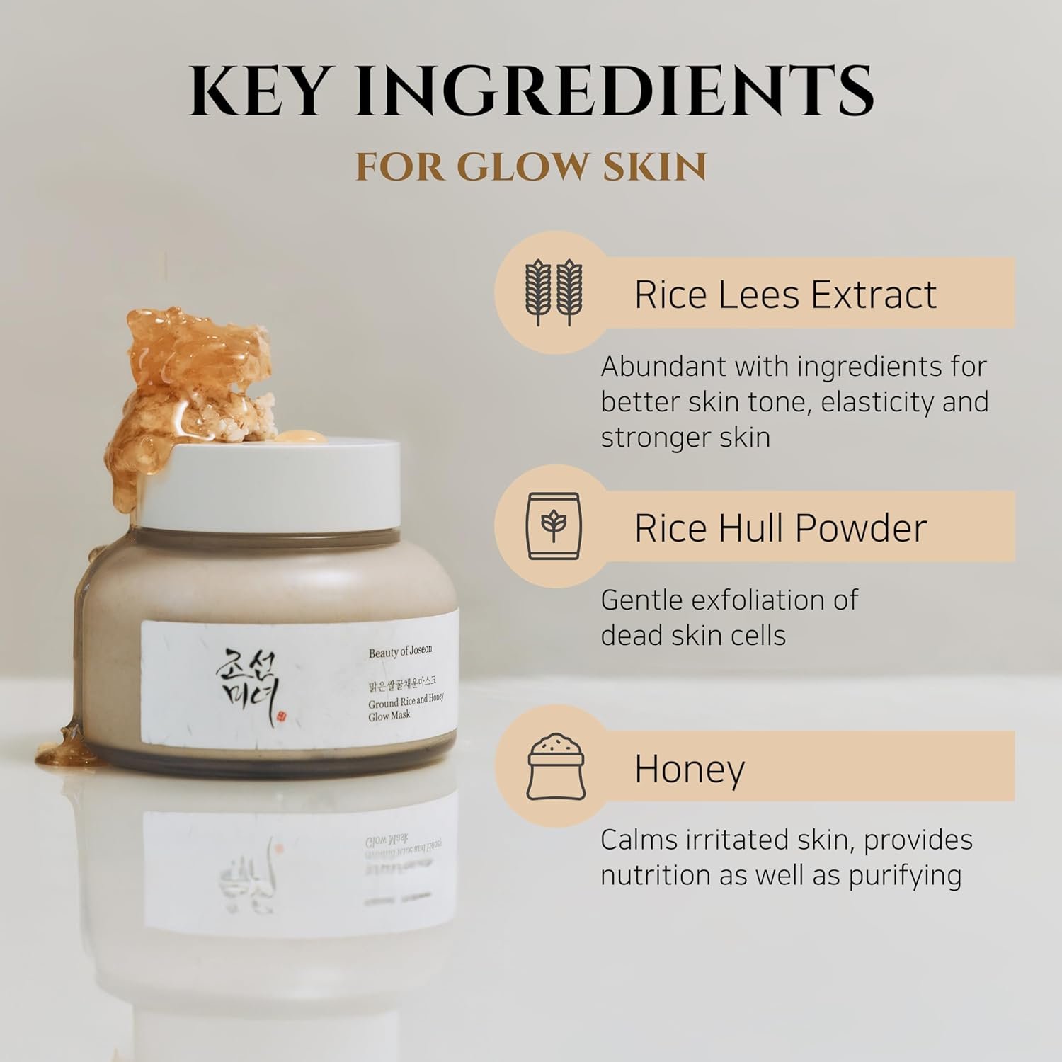 Discover the Beauty of Joseon Ground Rice and Honey Glow Mask - Image 2
