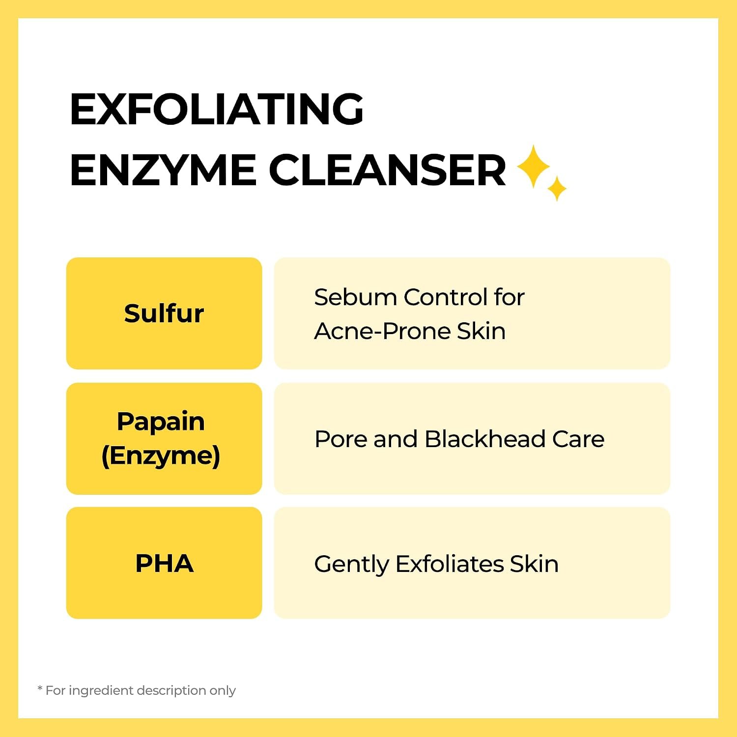 Sulfur Mineral Cleansing Powder with Enzymes & PHA - Image 4