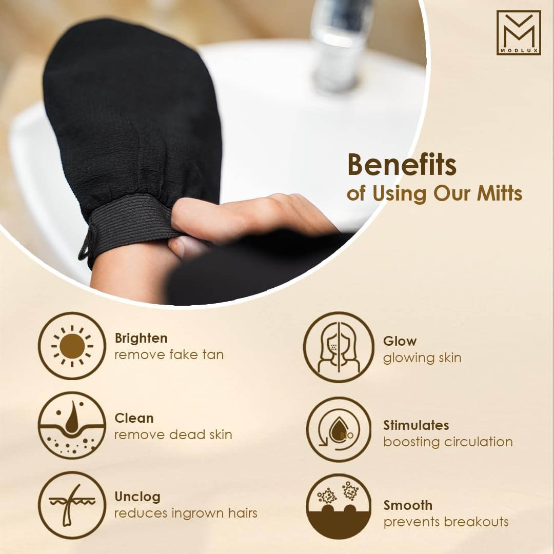 Modlux Korean Exfoliating Mitt - Image 2