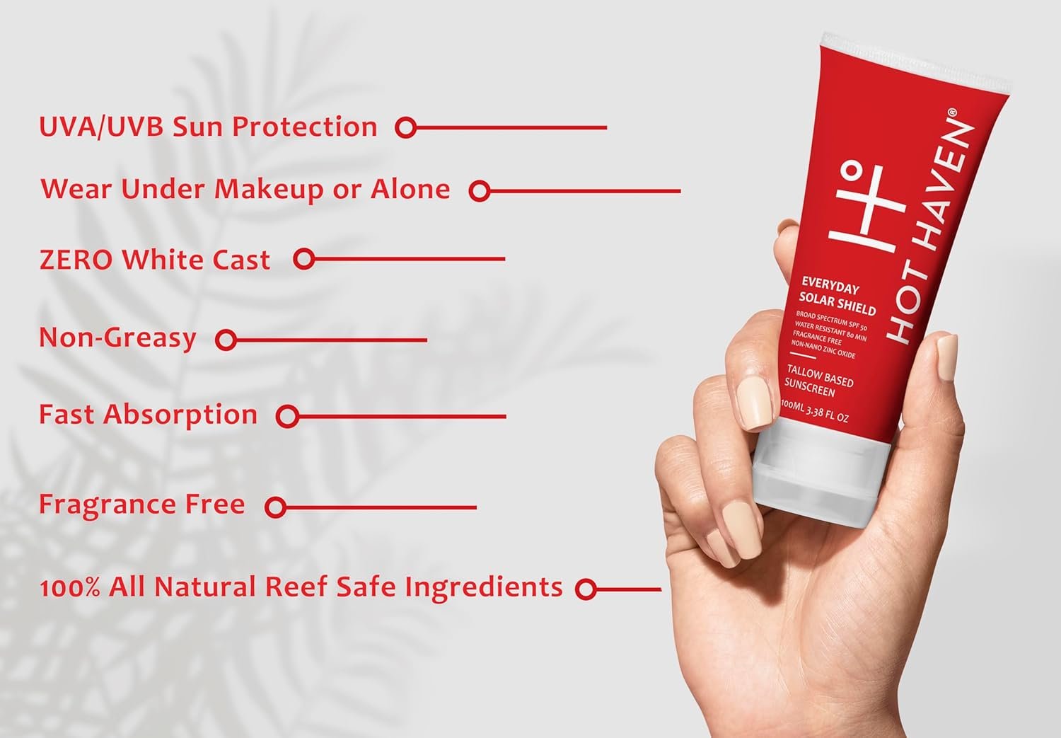 Tallow Sunscreen SPF 50 – Everyday Solar Shield by HOT HAVEN - Image 3