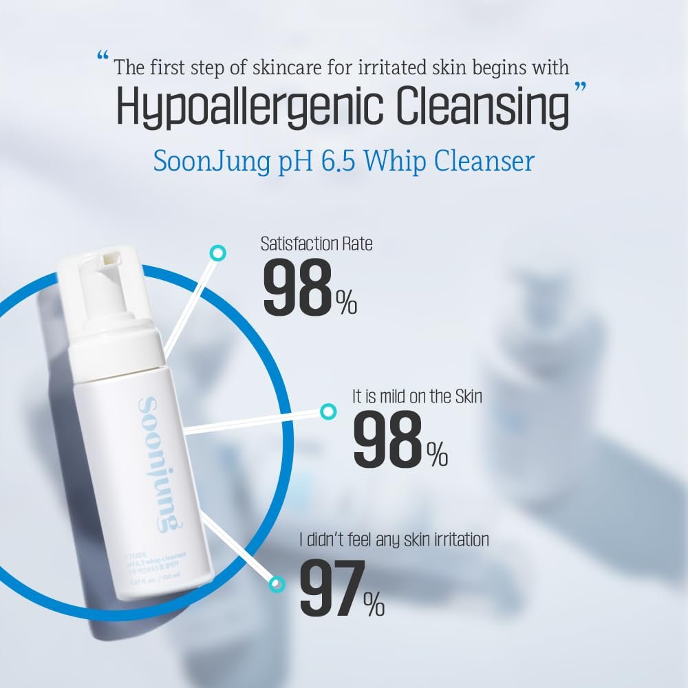 ETUDE SoonJung pH 6.5 Whip Facial Cleanser - Image 4