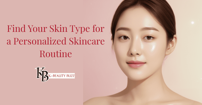 korean woman with glowing skin representing different skin types and personalized skincare routine