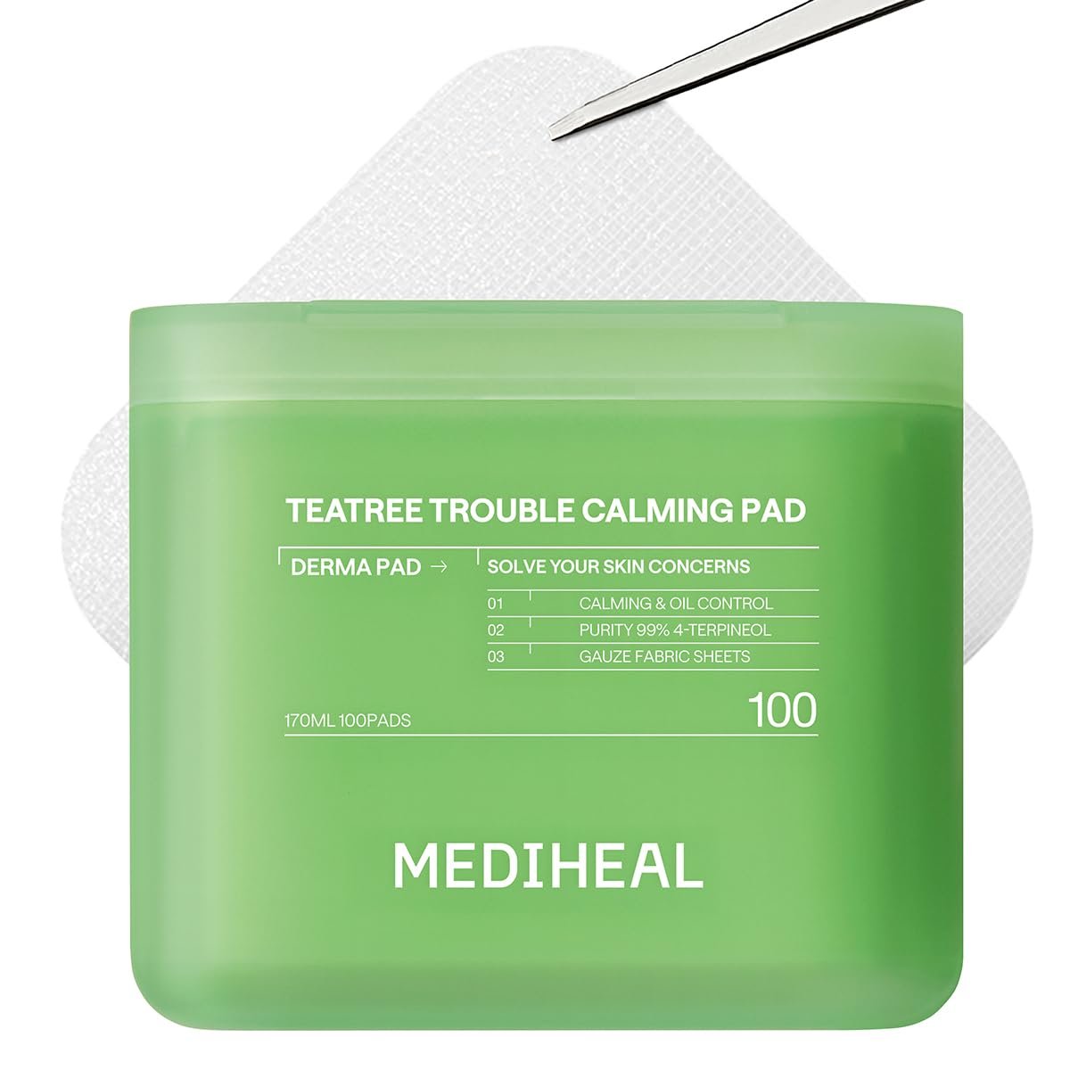 MEDIHEAL Teatree Calming Toner Pads - Image 5