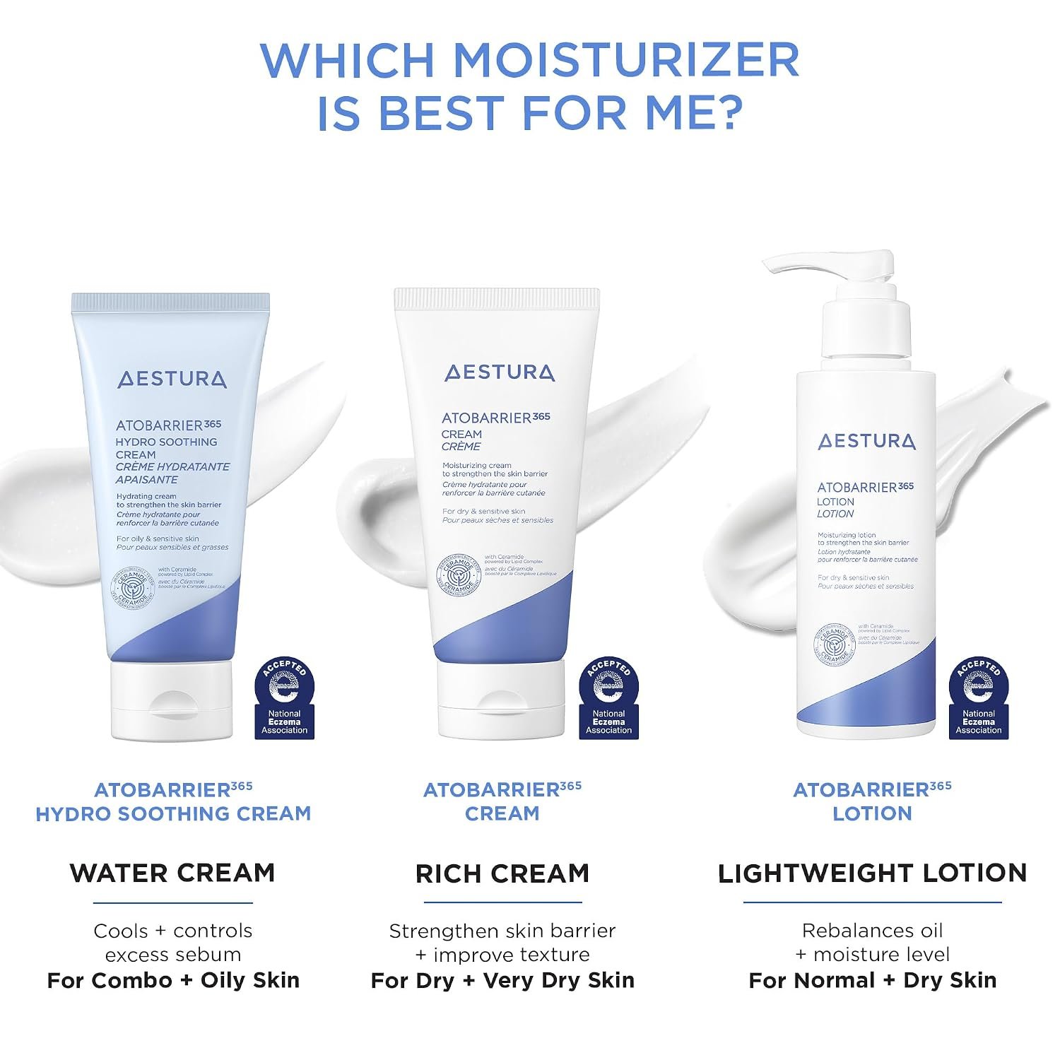 AESTURA ATOBARRIER365 Cream – Ceramide Moisturizer for Dry & Sensitive Skin - Image 3